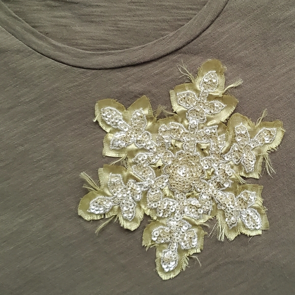 J. Crew Snowflake Winter Holiday Shirt - Picture 3 of 4
